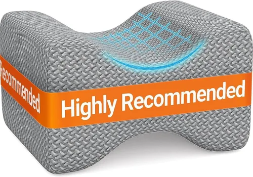 Miniatura 18 de BlissTrends Memory Foam Knee Pillow, Knee Pillow for Side Sleepers, Leg Pillows for Sleeping Blood Circulation, Elevation Pillow for Spine Aligning