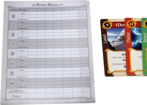 Miniatura 7 de WizKids Fantasy Realms - Juego de cartas