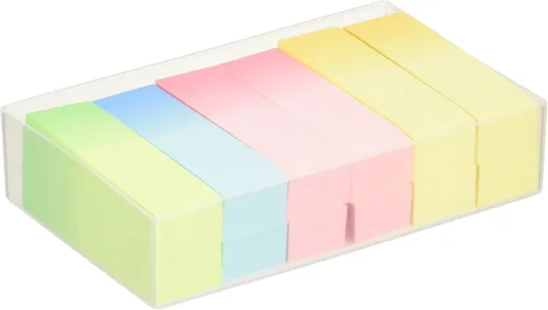 Miniatura 11 de Post-it Heading 50 x 15 mm 100 hojas x10 Pcs Mixed Color Especial Pack 700rp-bk