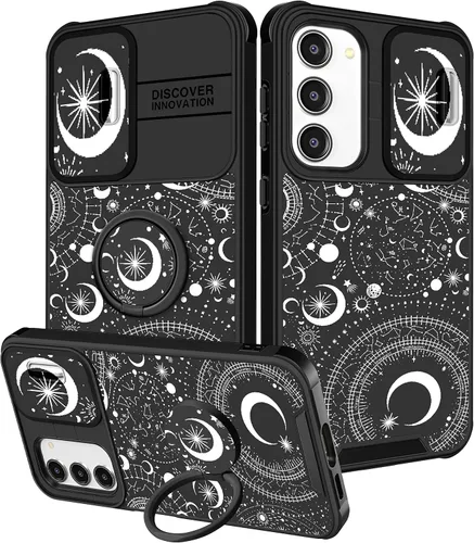 Miniatura 36 de Funermei Funda para teléfono Samsung Galaxy Note 10 Plus – Funda femenina bonita para niñas, diseño inspirador estético con funda para cámara
