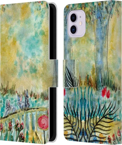 Miniatura 11 de Head Case Designs Officially Licensed Wyanne Half Light Nature 2 Leather Wallet Case Compatible with Apple iPhone 11