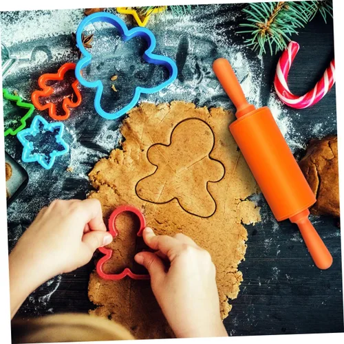 Miniatura 6 de STOBOK Mini rodillos para niños, herramientas de masa para el hogar, cocina, niños, paquete de 3 (color al azar)