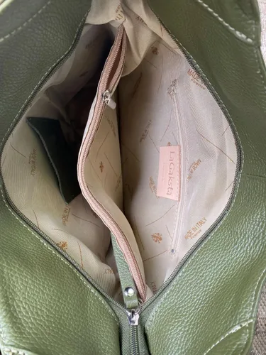 Miniatura 2 de Bolso de hombro Hobo Pebbled de cuero italiano - Bolso de viaje casual