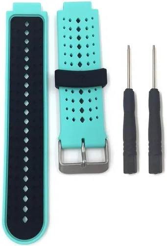 Miniatura 7 de Bandas compatibles con Garmin Forerunner 220 230 235 630 620 735 Approach S20 S6 S5 Bandas de silicona transpirable Correa de reloj para Forerunner