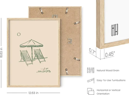Miniatura 3 de HAUS AND HUES Coastal Vibes - Arte de pared de playa y póster de surf, decoración del océano para dormitorios, arte de pared de paisaje marino