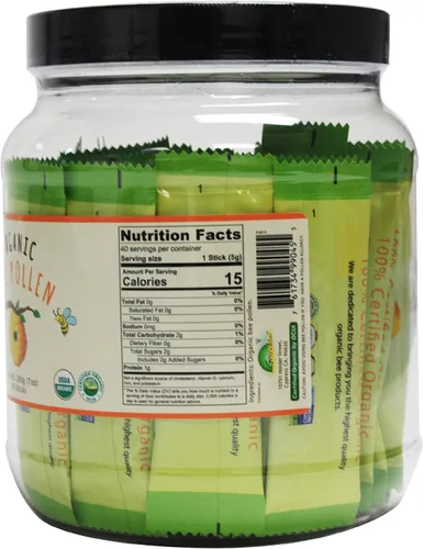 Miniatura 2 de GREENBOW Polen orgánico de abeja – Polen de abeja 100% orgánico certificado por USDA, puro y natural, superalimento lleno de proteínas, vitaminas