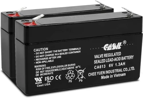 Miniatura 10 de Casil CA640 6v 4ah UPS batería para Lithonia ELB06042
