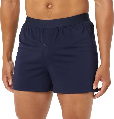 Miniatura 5 de Tienda Essentials Men's Relaxed-Fit Cotton Modal Boxer Short (Previously Tienda Aware), Pack of 3