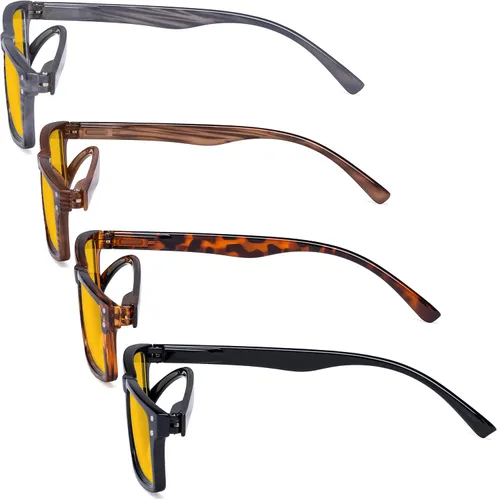 Miniatura 3 de Eyekepper Lentes con filtro de luz azul que bloquean el deslumbramiento digital para mujeres y hombres, pantalla de computadora de lectura, tortuga