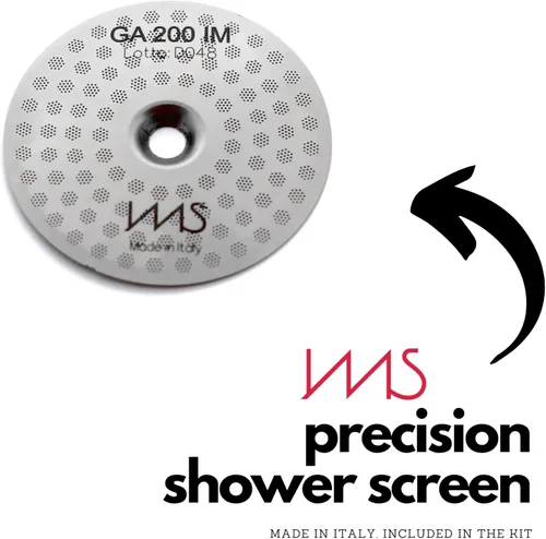 Miniatura 7 de Kit para Gaggia. Pantalla de ducha de precisión IMS, soporte de ducha de latón, junta de silicona, tornillos