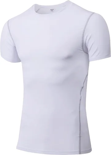 Camisetas deportivas de compresión para hombre, camisetas deportivas de manga corta para entrenamiento, camisetas de secado fresco, camisetas para
