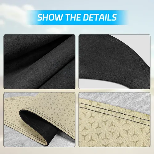 Miniatura 7 de MASHA - Funda para salpicadero para Tesla Model Y Juniper 2025-2026, almohadilla de salpicadero de franela compatible con el nuevo salpicadero