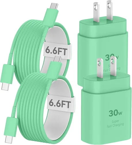 Miniatura 14 de Cable de carga rápida USB C a USB C de 10 pies de largo, cable de carga rápida tipo C para iPhone 17/17 Pro/17 Pro Max/16/16 Pro/16 Pro Max/15/15