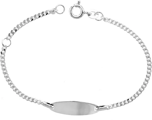Pequeñas pulseras de plata de ley para mujeres pequeñas y adolescentes, se adaptan a muñecas de 5 a 6 pulgadas