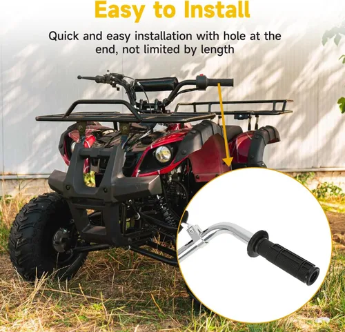 Miniatura 3 de HIAORS Empuñaduras de manillar ATV de 7/8" compatibles con Taotao Coolster 125cc 110cc Boulder B1 3050C chino 50cc 70cc 90cc Kazuma Baja SunL Roketa