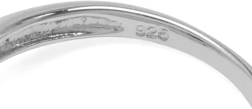 Miniatura 4 de Silvershake Genuine Pear Shape Cabochon Stone White Gold Plated 925 Sterling Silver Triquetra Trinity Celtic Knot Right Hand Ring Jewelry for Womwn