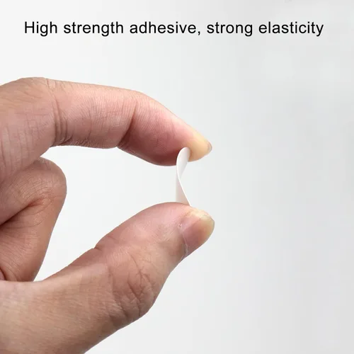 Miniatura 5 de Pegatinas autoadhesivas para agujeros de tornillo, tapas de cubierta de PVC, a prueba de polvo, para muebles de madera, 0.827 in, 2 hojas/108 Blanco
