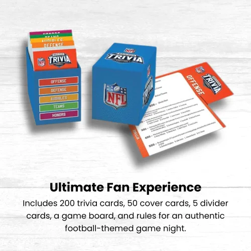 Miniatura 4 de Masterpieces Family Game - NFL Gridiron Trivia Challenge