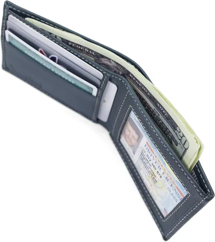 Miniatura 4 de Timberland Blix Slimfold - Cartera de cuero para hombre