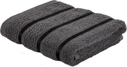 Miniatura 15 de A2Z Lujosas toallas de 100% algodón, color negro, 500 GSM, suaves, absorbentes, juego de 2 toallas faciales (11.8 x 11.8 in)