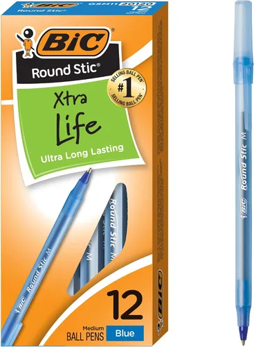 Miniatura 29 de BIC Round Stic Xtra Life - Bolígrafo redondo, punta mediana