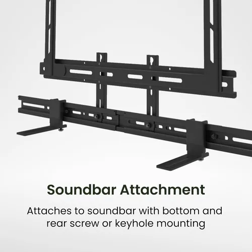 Miniatura 5 de Kanto SB250 Premium Barra de sonido universal para TV y soporte de pared - Soporta barras de sonido de hasta 22 libras - Se adapta a la mayoría