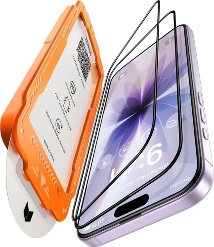 Miniatura 16 de NeverBreak Dureza 9H+ para Protector de Pantalla iPhone 17 Pro Protección de Grado Militar 12FT (Resistencia a Rayones, Roturas, Caídas) Vidrio