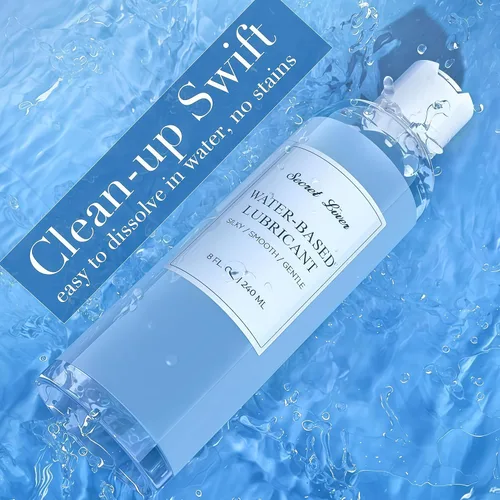 Miniatura 7 de Secret Lover Lubricante personal a base de agua, lubricante ultra sedoso y suave de larga duración para mujeres, hombres y parejas, ingredientes