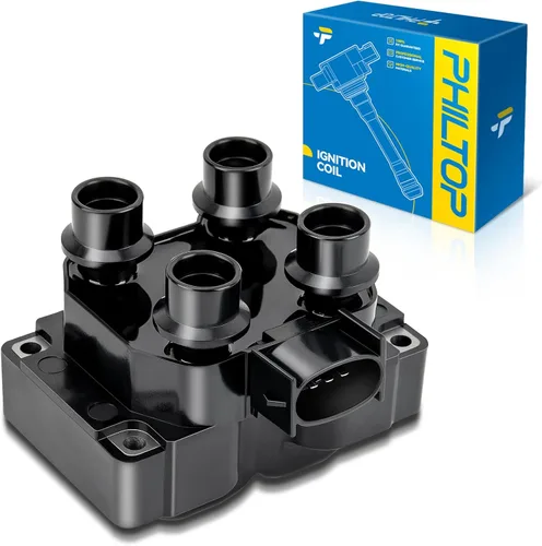 PHILTOP DG530 Paquete de Bobina de Encendido, Compatible con F150 1997-1999, Ranger 1989-2001, Crown Victoria 1992-1997, Town Car 1991-1997,
