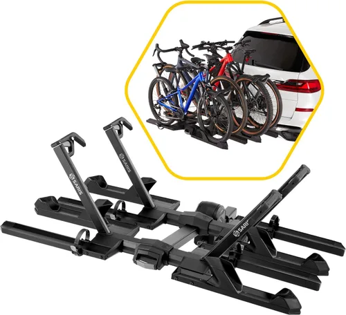 Miniatura 12 de Saris SuperClamp Soporte de enganche – Soporte de bicicleta ligero para automóvil, SUV, camión y RV – Diseño inclinable, contacto de marco cero, se