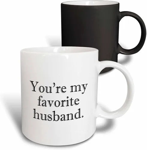Miniatura 9 de 3dRose Youre my favorite husband. 11oz Two-Tone Black Mug