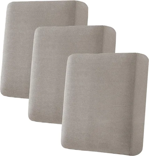 Miniatura 200 de H.VERSAILTEX Fundas Súper Elásticas para Asiento Individual, Fundas de Sofá, Fundas de Cojines, Juegos de Fundas, Tela Gruesa de Sarga con Textura