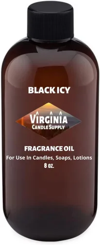 Aceite aromático tipo helado negro (nuestra versión de la marca) (botella de 8 onzas) para hacer velas, hacer jabón, hacer tartas, aerosoles de