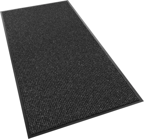 Miniatura 48 de Tapete para puerta delantera, 48 x 24 pulgadas, resistente para interiores y exteriores, tapete de bienvenida antideslizante para entrada, parte