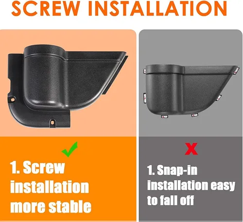 Miniatura 2 de CALBEAU Bolsillos para puerta delantera, 2 portavasos laterales para puerta de Jeep Wrangler 2011-2018 Jeep Wrangler JK JKU 2/4 puertas, accesorios
