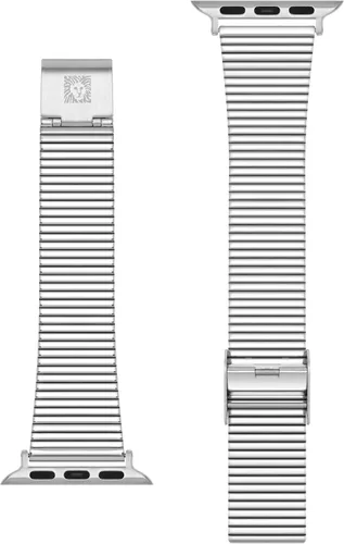 Miniatura 15 de Anne Klein Correa de acero inoxidable para Apple Watch, segura, ajustable, correa de repuesto para Apple Watch, se adapta a la mayoría de muñecas