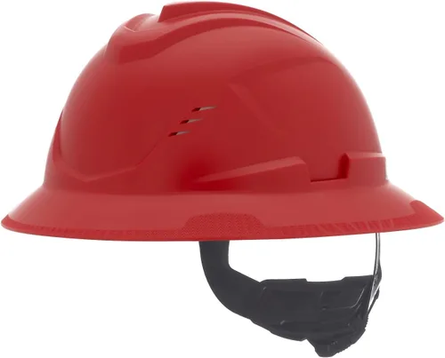 Miniatura 6 de MSA V-Gard C1 Casco de Ala Completa con Barrera Térmica de Enfriamiento ReflectIR y Suspensión Fas-Trac III - Utiliza Características