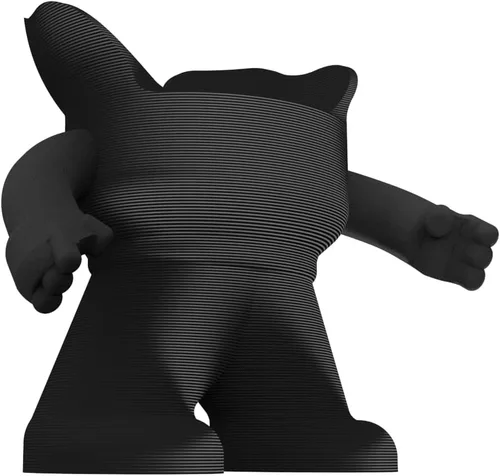 Miniatura 7 de Splin Soporte de mesa compatible con Amazon Alexa Smart Speaker Echo Dot (4ª y 5ª generación) y Apple HomePod Mini, Mr. Bill (negro)