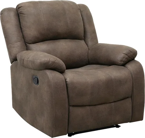 Miniatura 7 de Lexicon Sofá reclinable manual, asiento de cine en casa, silla reclinable manual de pared para dormitorio, sala de estar, oficina, apartamento