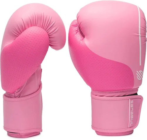 Miniatura 5 de Sanabul Guantes de Boxeo de Huevo de Pascua para Mujeres, Guantes Pro de Entrenamiento MMA Kickboxing Muay Thai, Guantes de Boxeo para Sparring