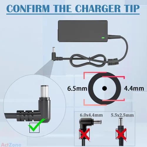 Miniatura 2 de Fuente de alimentación de 19 V CC compatible con Samsung TV de 32 pulgadas UN32J400 UN32J5003AF UNJ32J5205, Odyssey G5 G3 cable de alimentación G55C