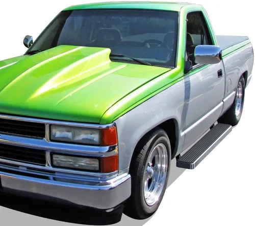 Miniatura 6 de APS Estribos plateados de acero inoxidable 304 de 6 pulgadas, barras Nerf, escalones laterales compatibles con Chevy GMC CK 1988-1998 Cabina Regular