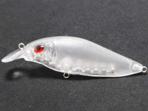 Miniatura 31 de 10 Señuelo en Blanco sin Pintar Minnow Crankbait de Agua Superior sin Labios Jerkbait Señuelos de Pesca UPM760P10
