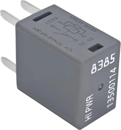 Miniatura 6 de Relé 13500114/8385 (juego de 2) – 12 V CC 40 A 4 pines para ventilador de aire acondicionado, relé 13500114/8385 compatible con modelos de vehículos