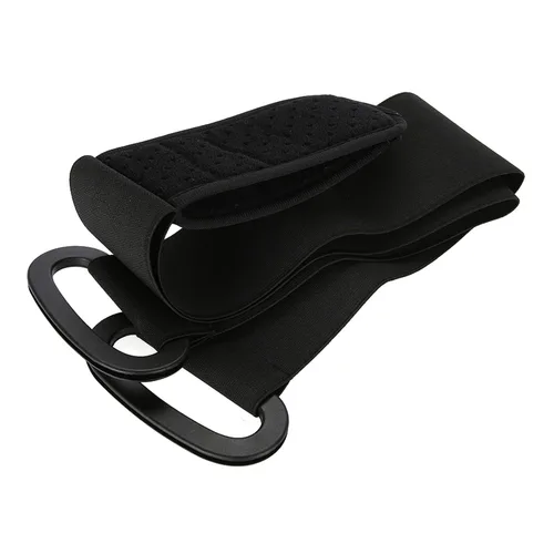 Miniatura 4 de Correa de ejercicio de estiramiento, cinturón de entrenamiento de tobillo plantar, bandas de resistencia para ejercicio de fuerza, 3.3 pies de largo