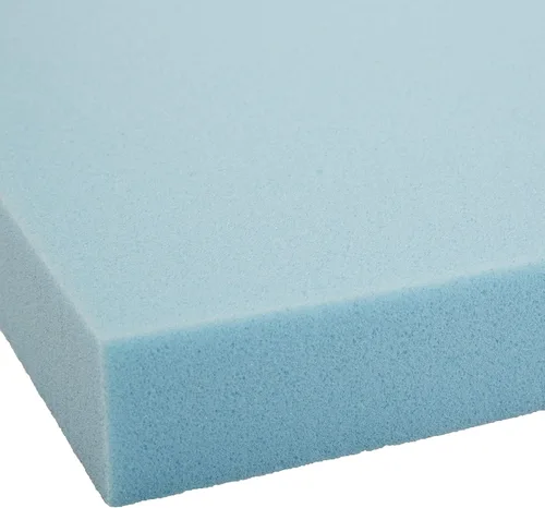 Miniatura 3 de Amazon Basics Cubrecolchón Full, con gel refrescante infundido, certificado CertiPUR-US, 2 pulgadas, azul
