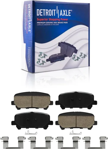 Miniatura 25 de Detroit Axle - Kit de freno delantero para Ford F-150 2010-2011, Ford Expedition Lincoln Navigator 2010-2021, repuesto de pastillas de freno