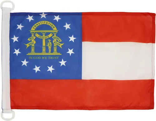 Miniatura 74 de Bandera náutica del Capitán Morgan Pirata 18'' x 12'' – Calavera Piratas banderas 11.8 x 17.7 in – Banner 12x18 in para barco – AZ FLAG