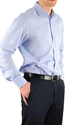 Miniatura 5 de BELTAWAY Mantén las camisas metidas en Tuck N Stay extra agarre, cinturón elástico ajustable, aspecto limpio para el trabajo, vestido casual, Negro