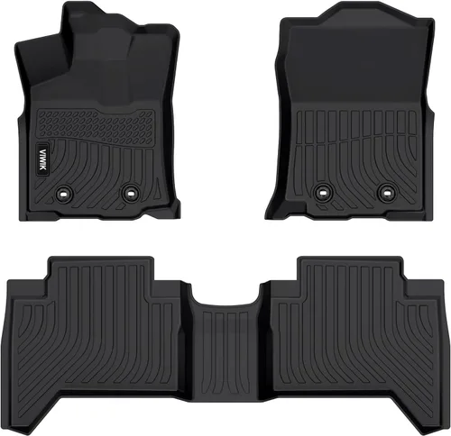 Miniatura 21 de VIWIK Alfombrillas de Piso para Kia Sorento de 7 asientos 2016-2020 S/L/LX/EX/SX/SX Limited, Alfombrillas de Coche Automotrices 3D Antideslizantes